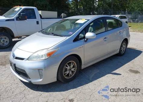 2013 Toyota Prius Four from USA, damaged, VIN JTDKN3DU3D0349684
